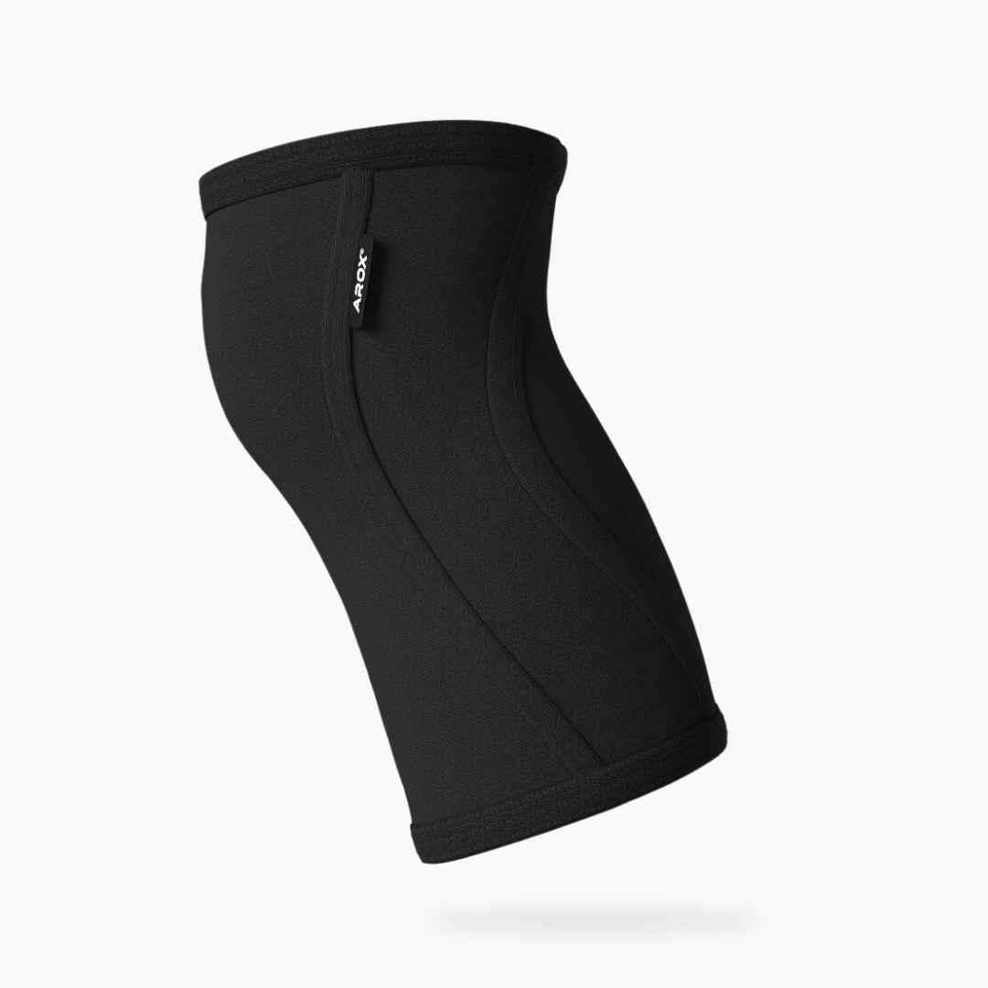 5 MM - Hybrid Kniebandagen (Schwarz)
