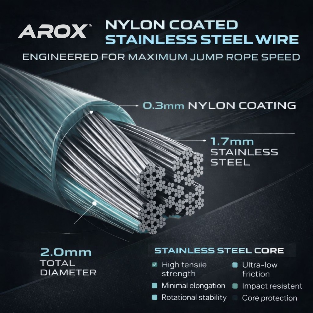 2MM Nylon-beschichtetes Kabel