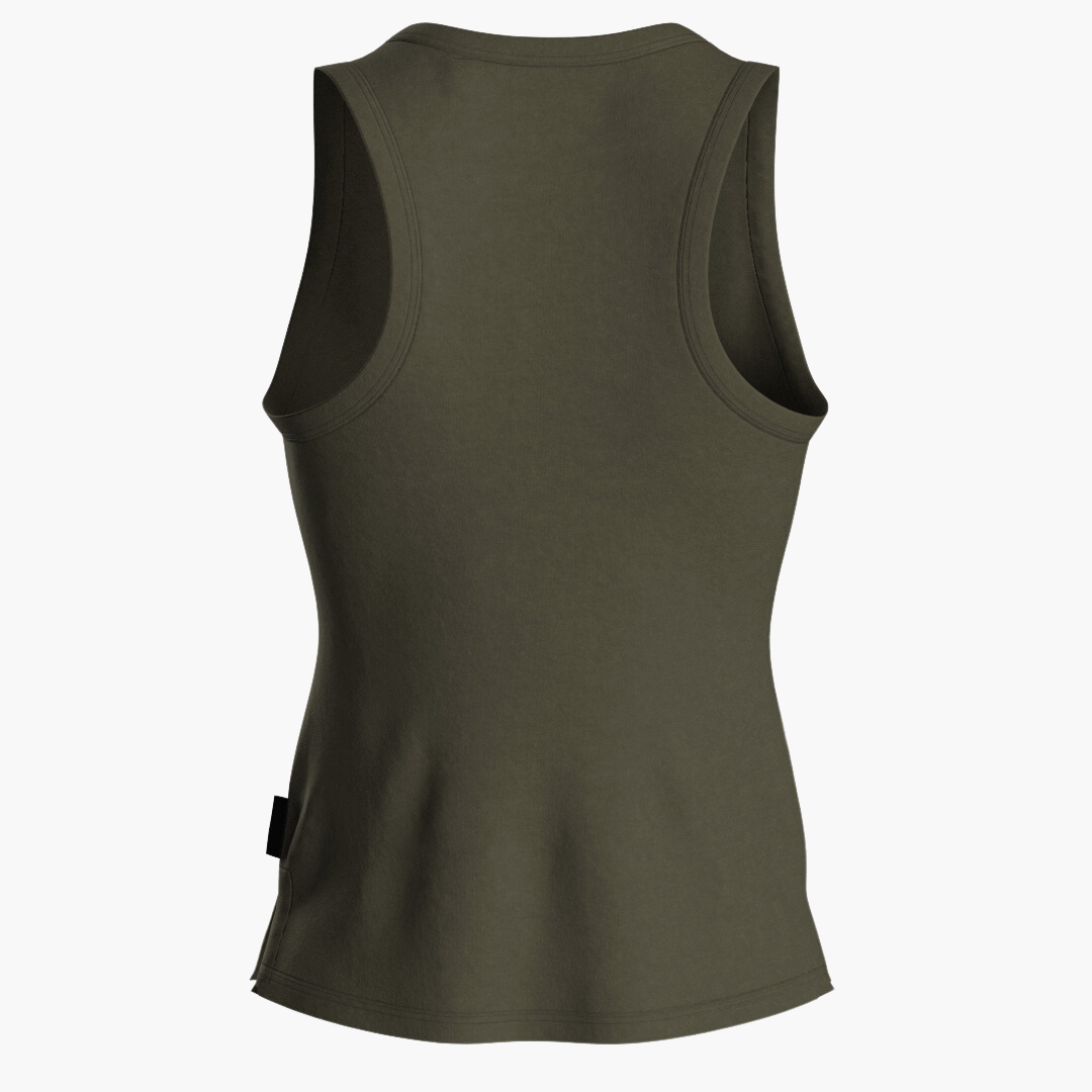 SportsTech Damen Long Top (Ranger Green)