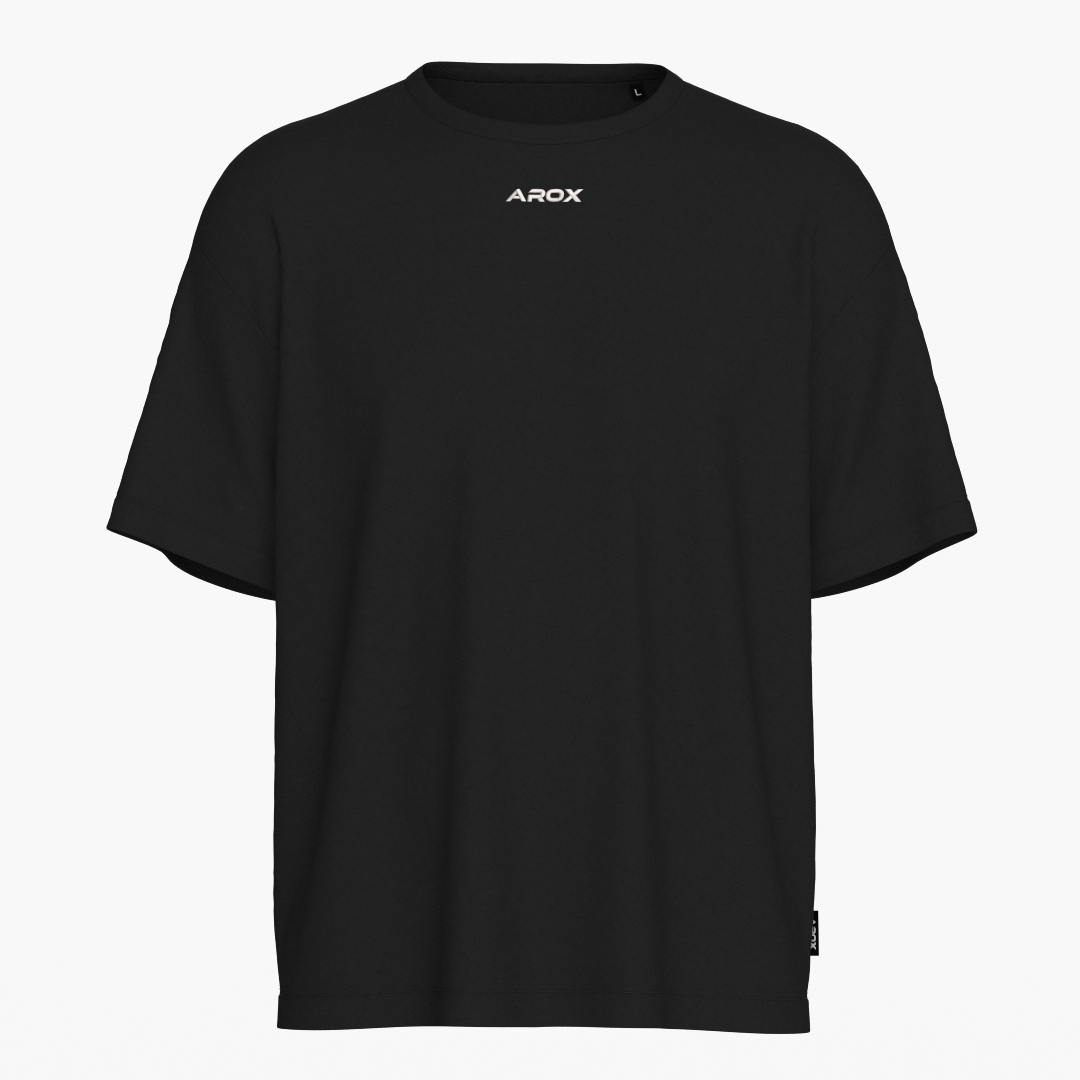 SportsTech Oversized T-Shirt (Schwarz)