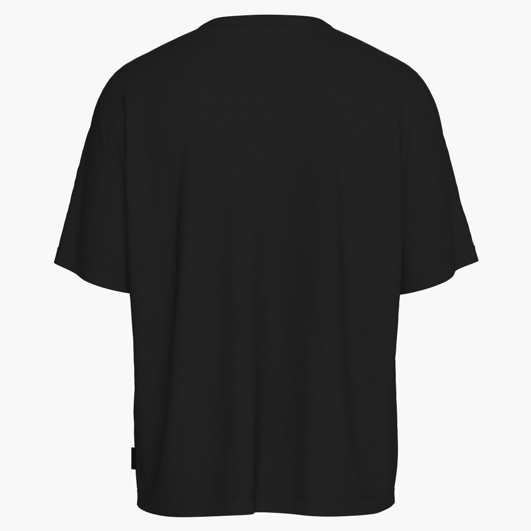 SportsTech Oversized T-Shirt (Schwarz)