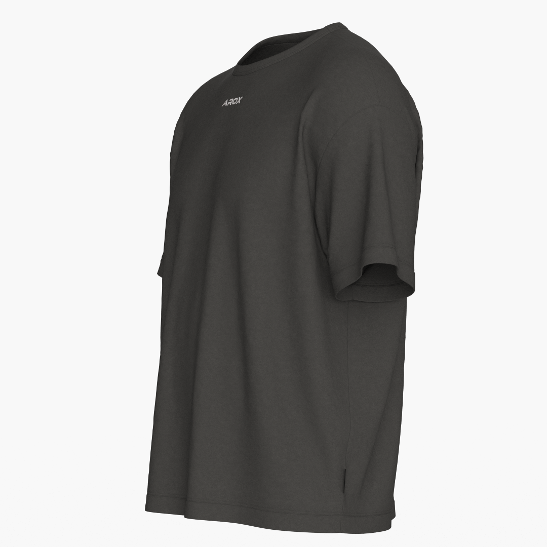 SportsTech Oversized T-Shirt (Grau)