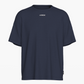 SportsTech Oversized T-Shirt (Navy Blau)