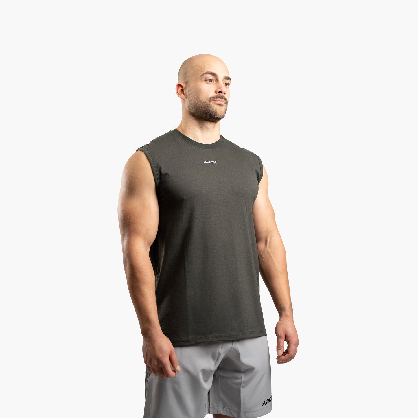 SportsTech Herren Tanktop (Dunkelgrau)