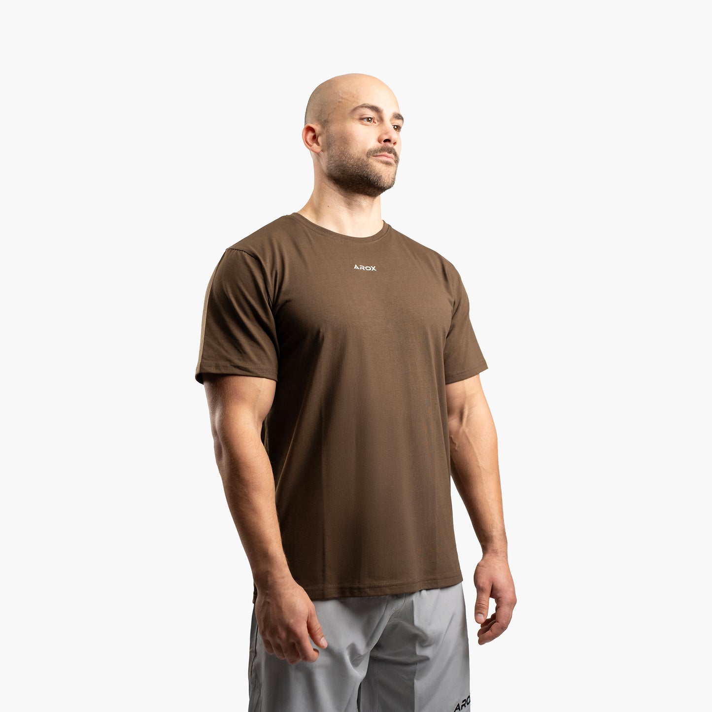SportsTech Unisex T-Shirt (Dunkelbraun)