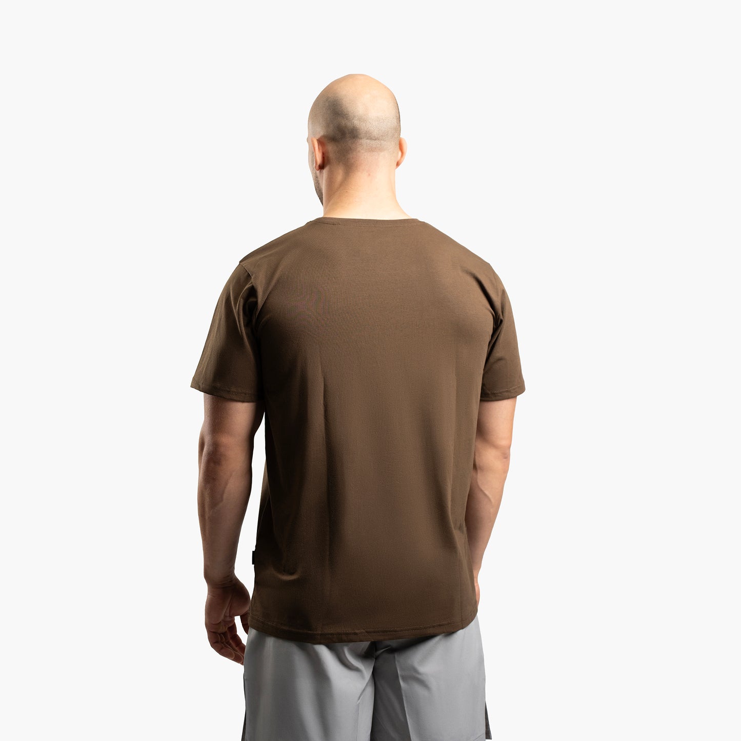 SportsTech Unisex T-Shirt (Dunkelbraun)