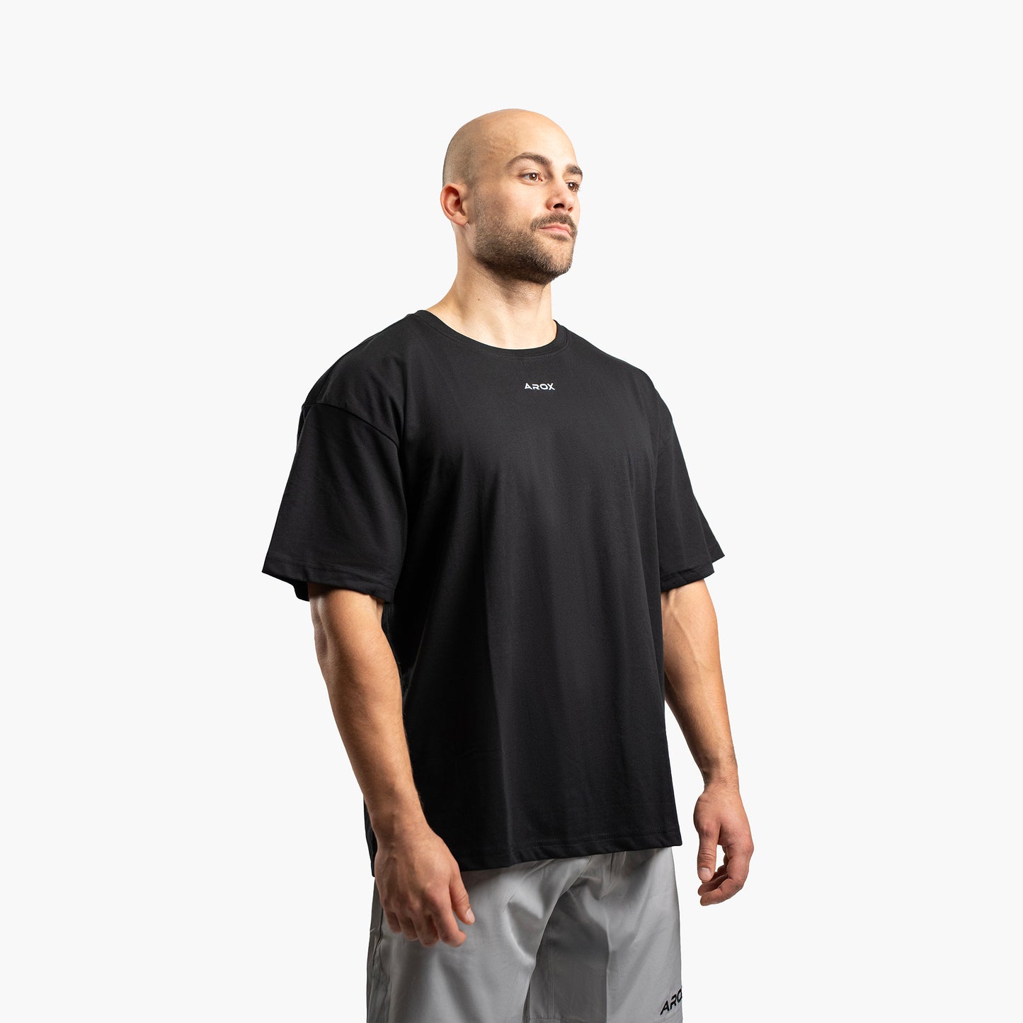 SportsTech Oversized T-Shirt (Schwarz)