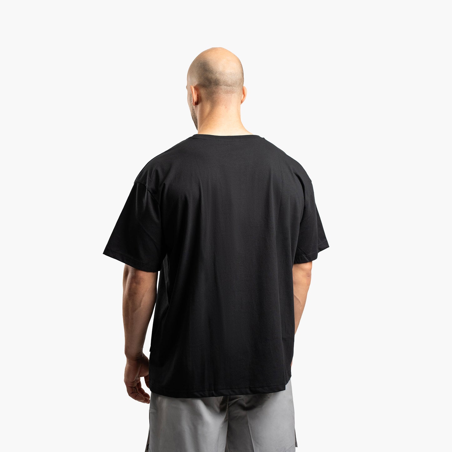 SportsTech Oversized T-Shirt (Schwarz)