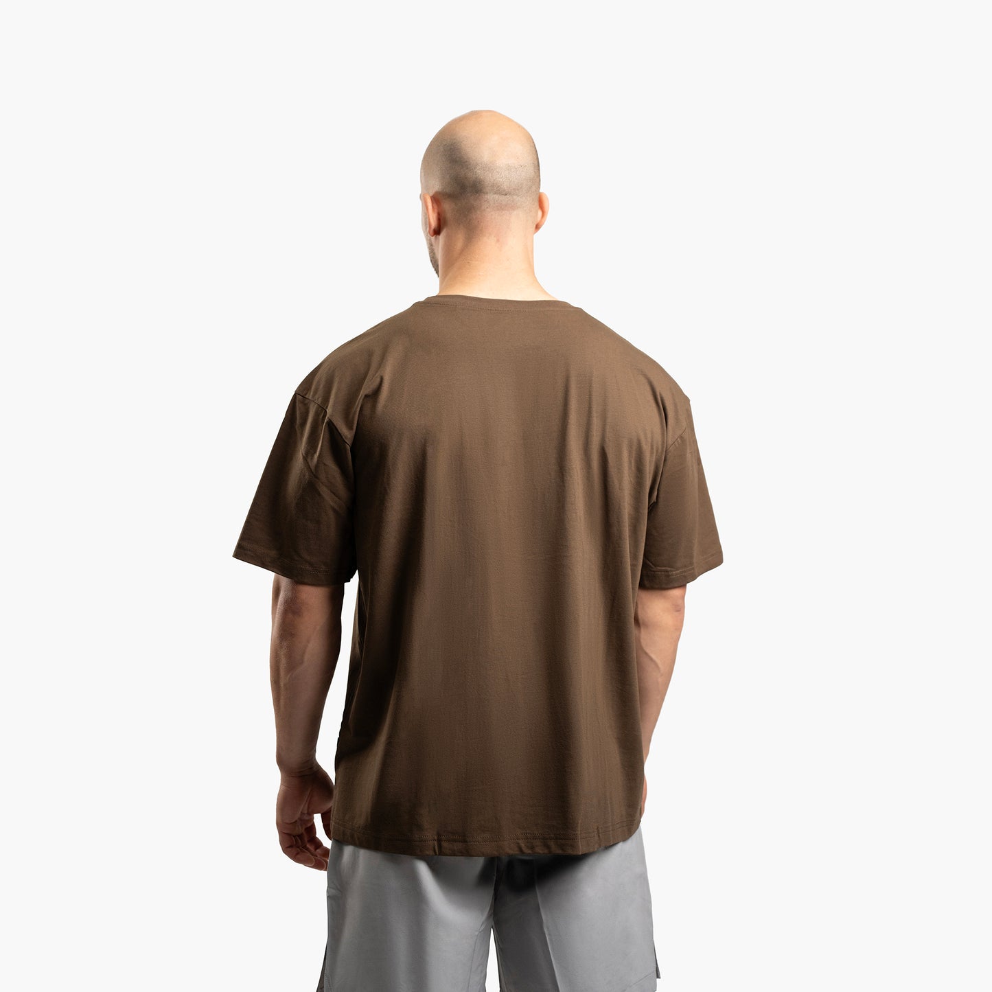 SportsTech Oversized T-Shirt (Braun)