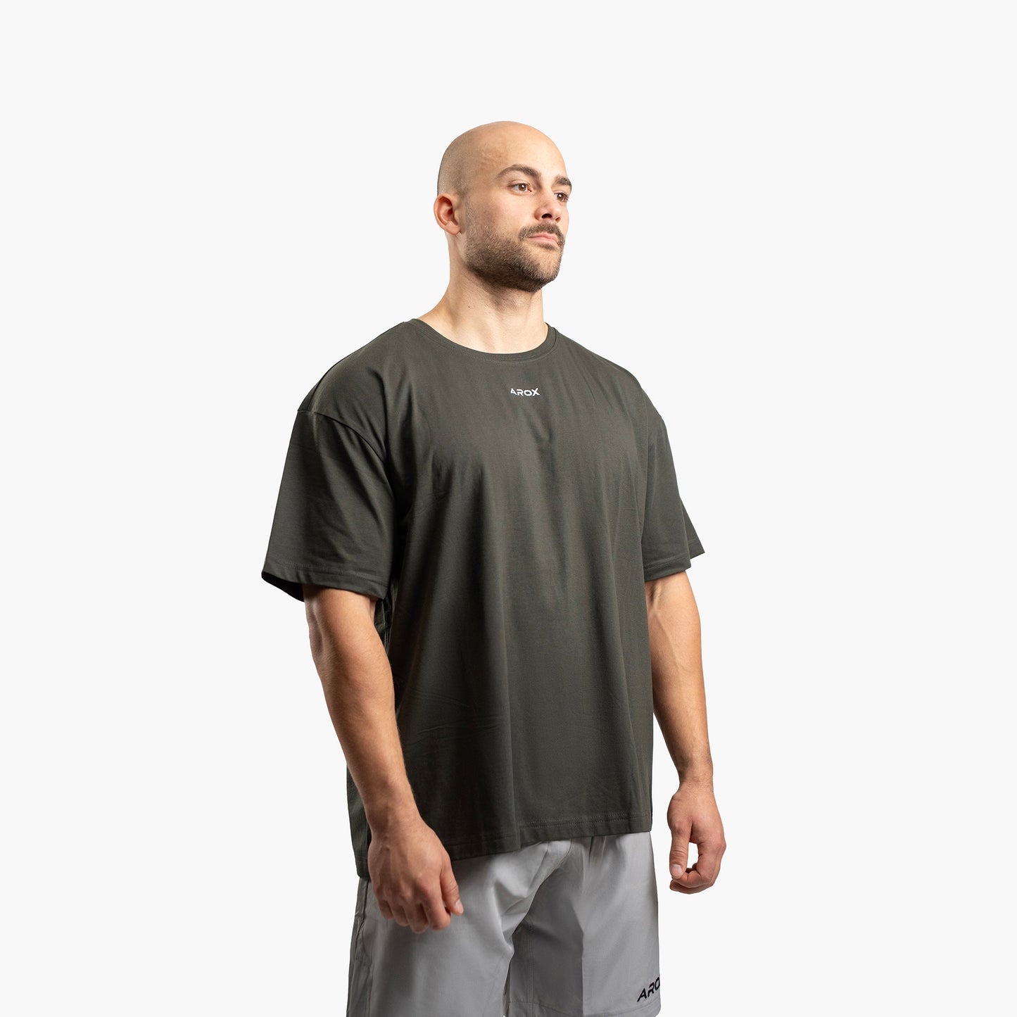 SportsTech Oversized T-Shirt (Grau)