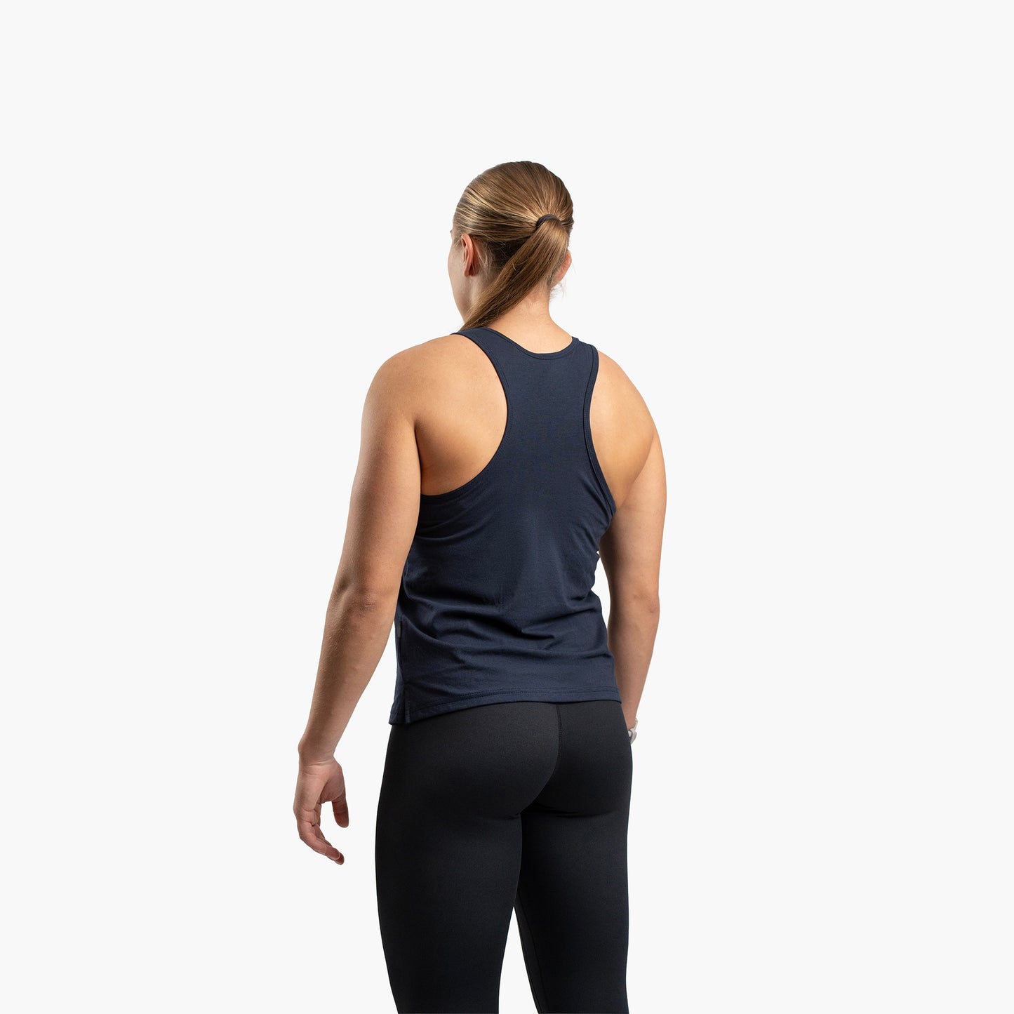 SportsTech Damen Long Top (Deep Navy)