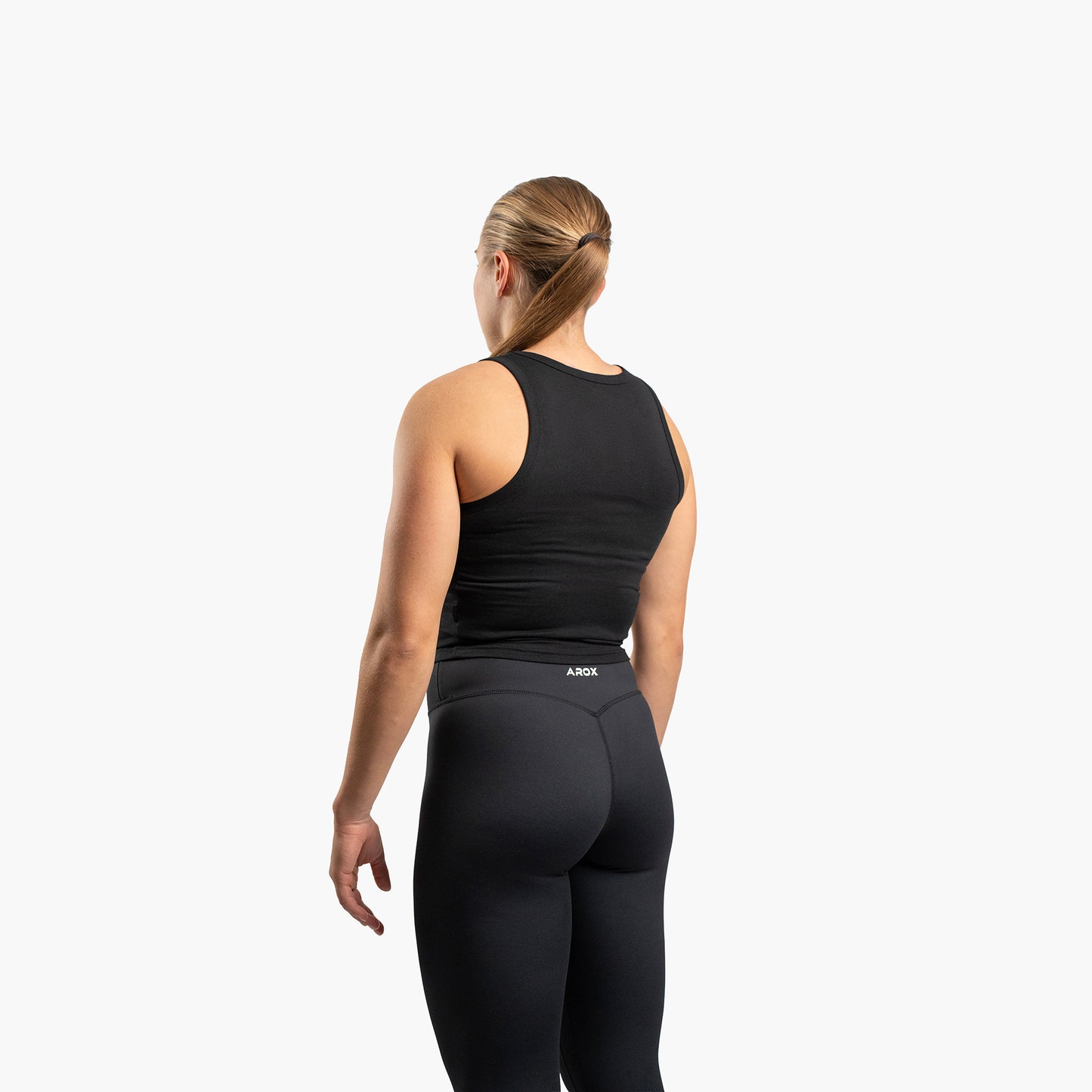 SportsTech Damen Top (Schwarz)