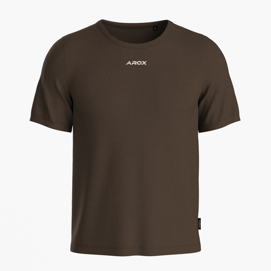 SportsTech Unisex T-Shirt (Dunkelbraun)