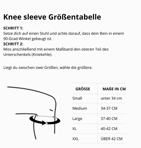 5 MM - Hybrid Kniebandagen (Schwarz)
