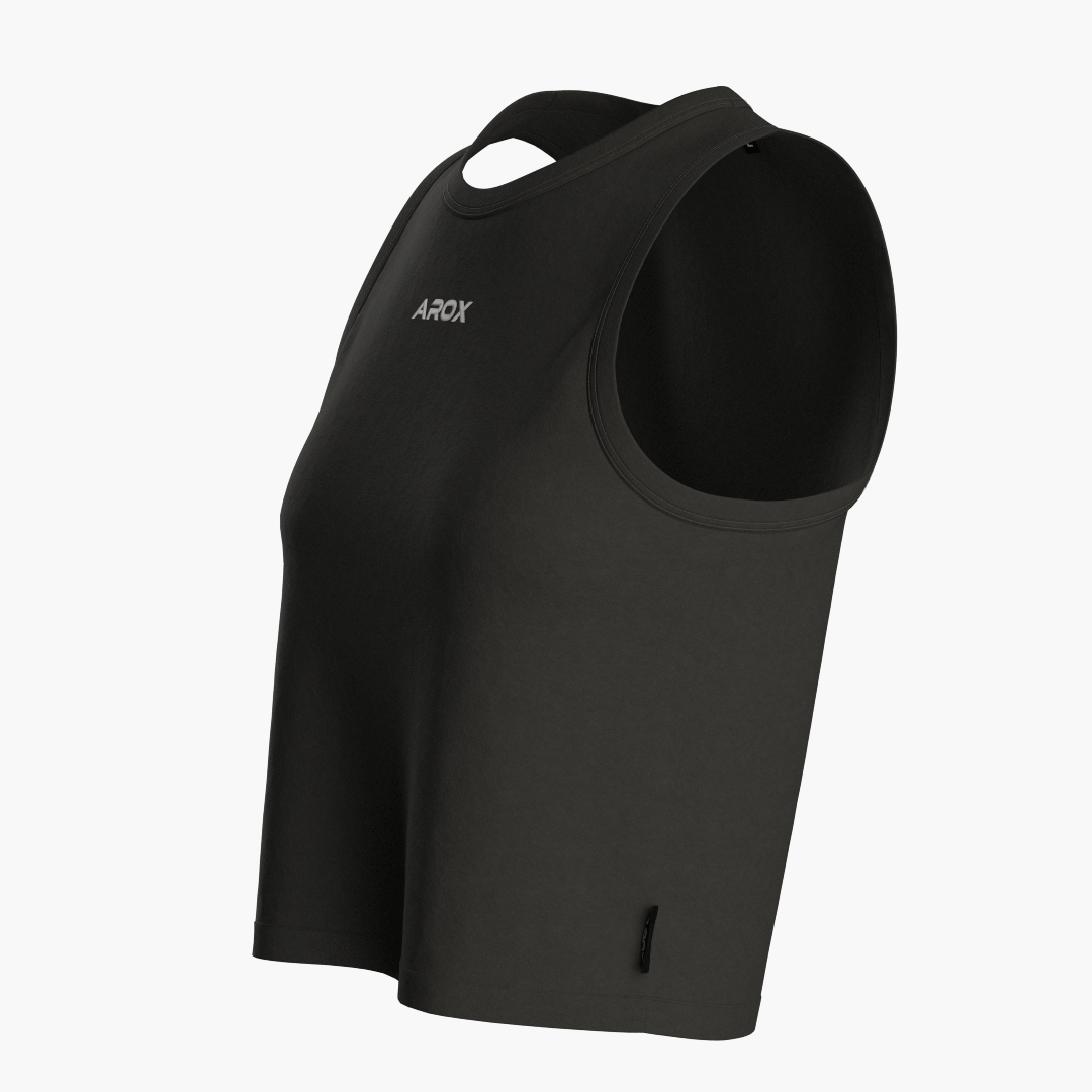 SportsTech Damen Top (Dunkelgrau)